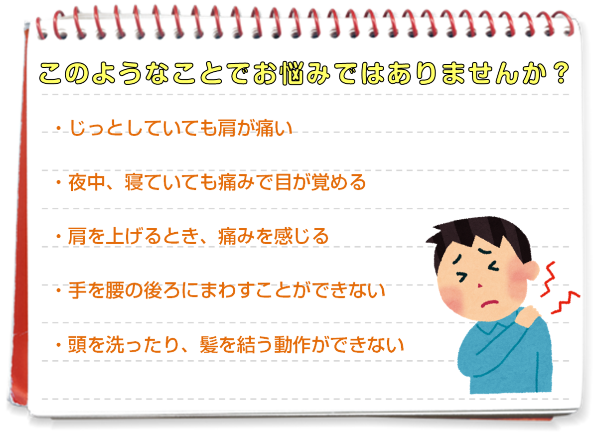 一瞬 で を 治す 方法 五十肩 《五十肩》原因や治療法は？一瞬で治す方法もご紹介していきます！